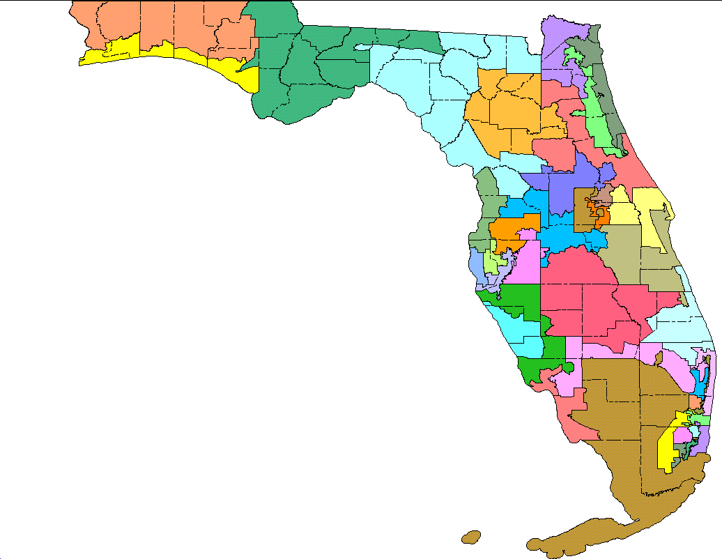 Current Redistricting District Maps